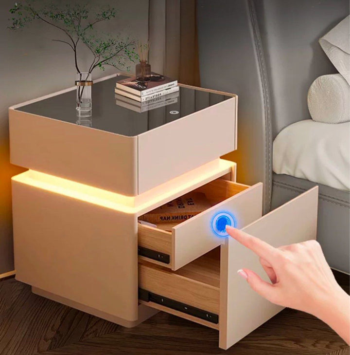 SAFFOE Modern Bedside Table - Radical Homes Singapore