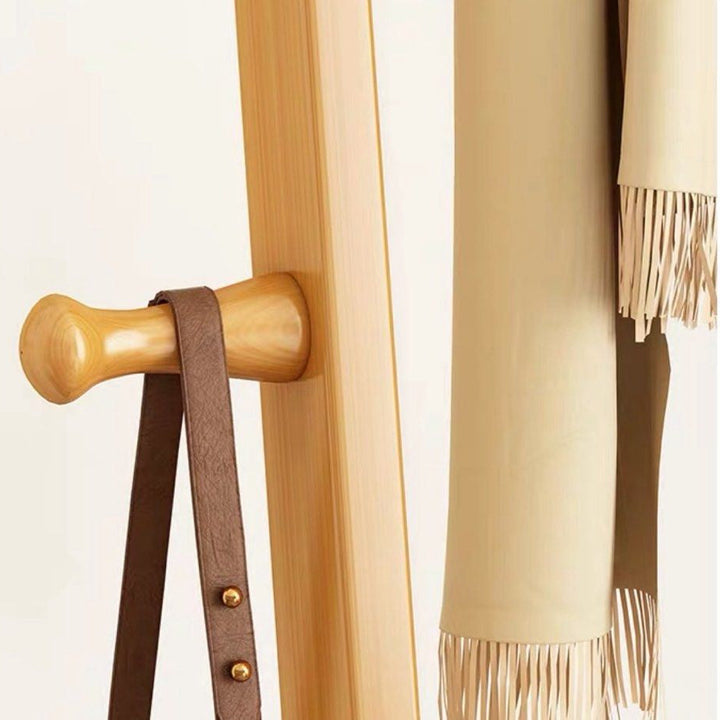 DORIVAL Minimalist Solid Wood Ladder Shelf - Radical Homes Singapore