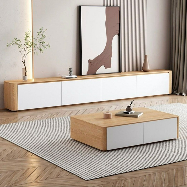 KANSO Modern Japandi TV Console - Cassa Haus Singapore