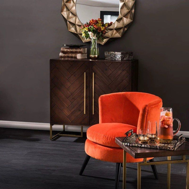 ACAVIER Herringbone Shoe Cabinet - Cassa Haus Singapore