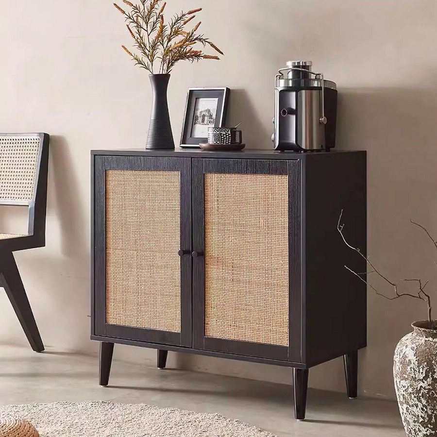 SERRANO Rattan Sideboard Cabinet - Radical Homes Singapore