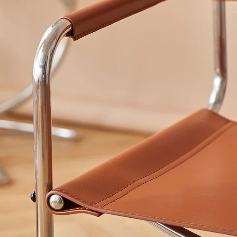 ELDREN Leather Dining Armchair (Set of 2) - Cassa Haus Singapore