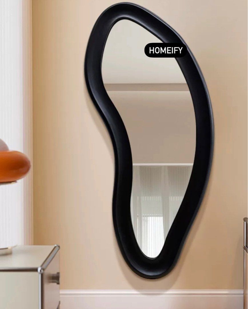 SANDON Modern Irregular Shaped Mirror - Radical Homes Singapore