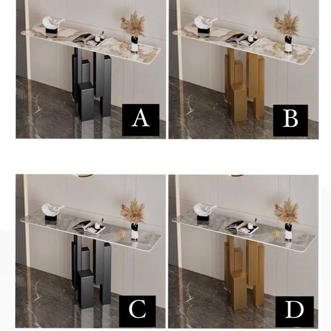 YULIA Marble Console Table - Radical Homes Singapore