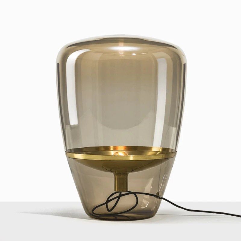 SANJOE Glass Shade Table Lamp - Radical Homes Singapore