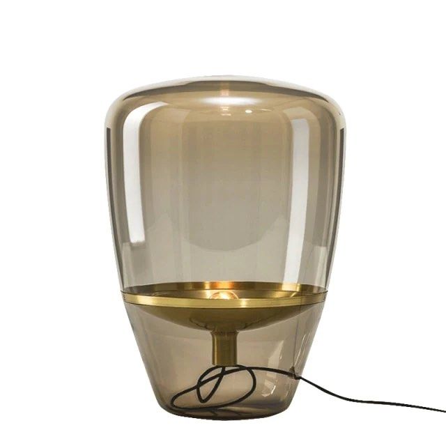 SANJOE Glass Shade Table Lamp - Radical Homes Singapore