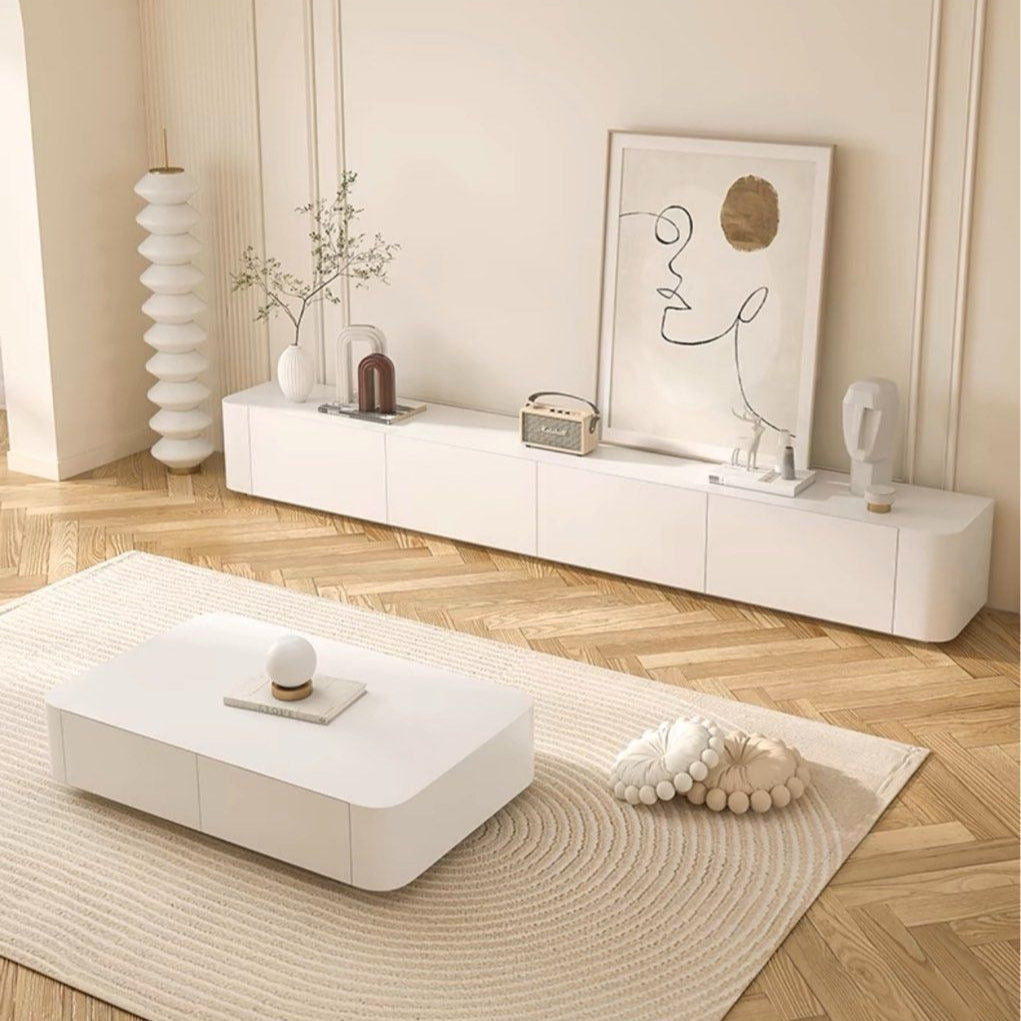 TAVIN Modern TV Console & Coffee Table - Radical Homes Singapore