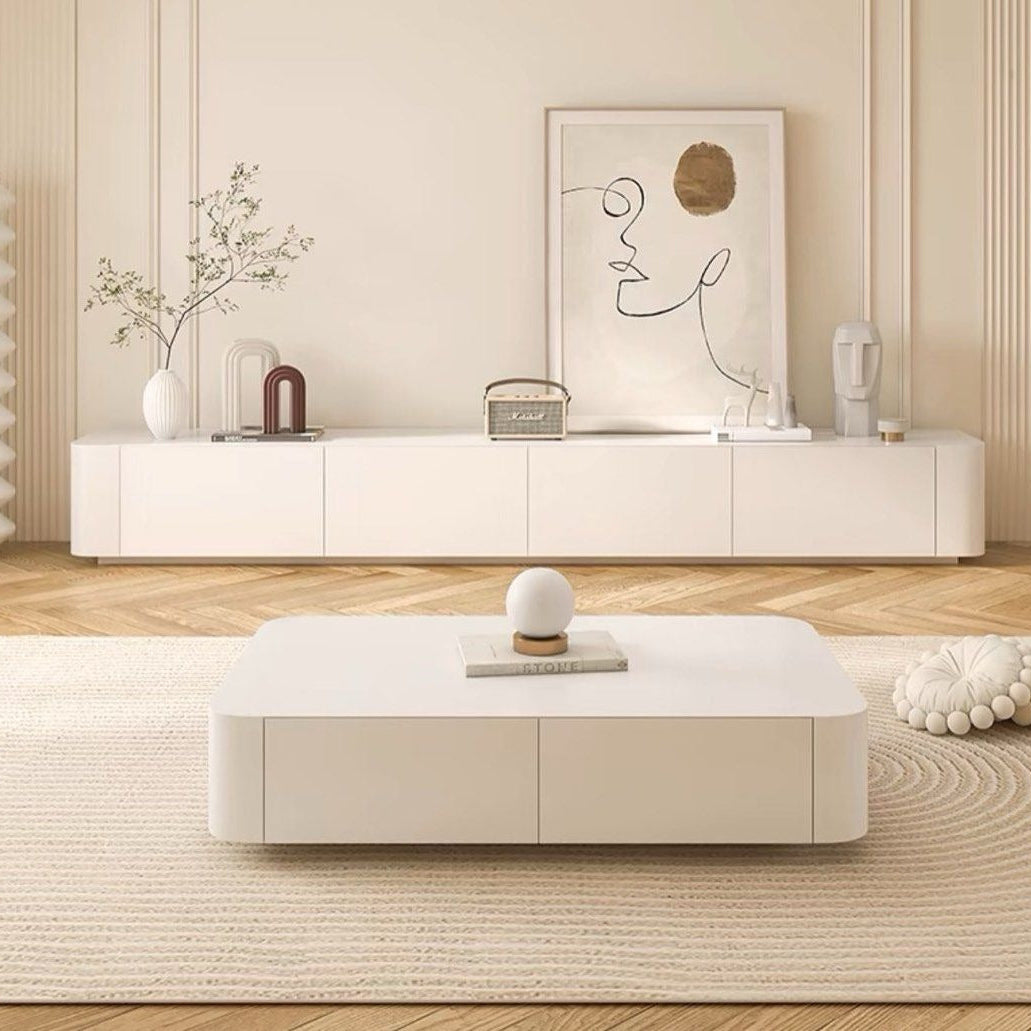 TAVIN Modern TV Console & Coffee Table - Radical Homes Singapore