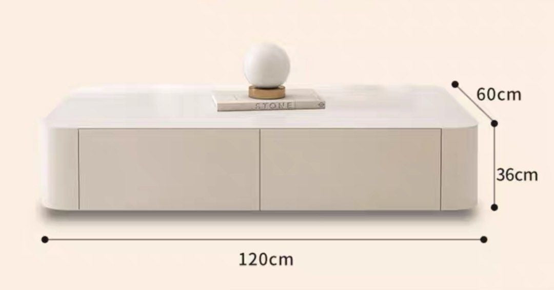 TAVIN Modern TV Console & Coffee Table - Radical Homes Singapore