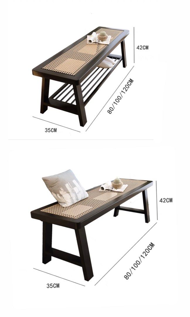 ROWAN Wood Bench - Radical Homes Singapore