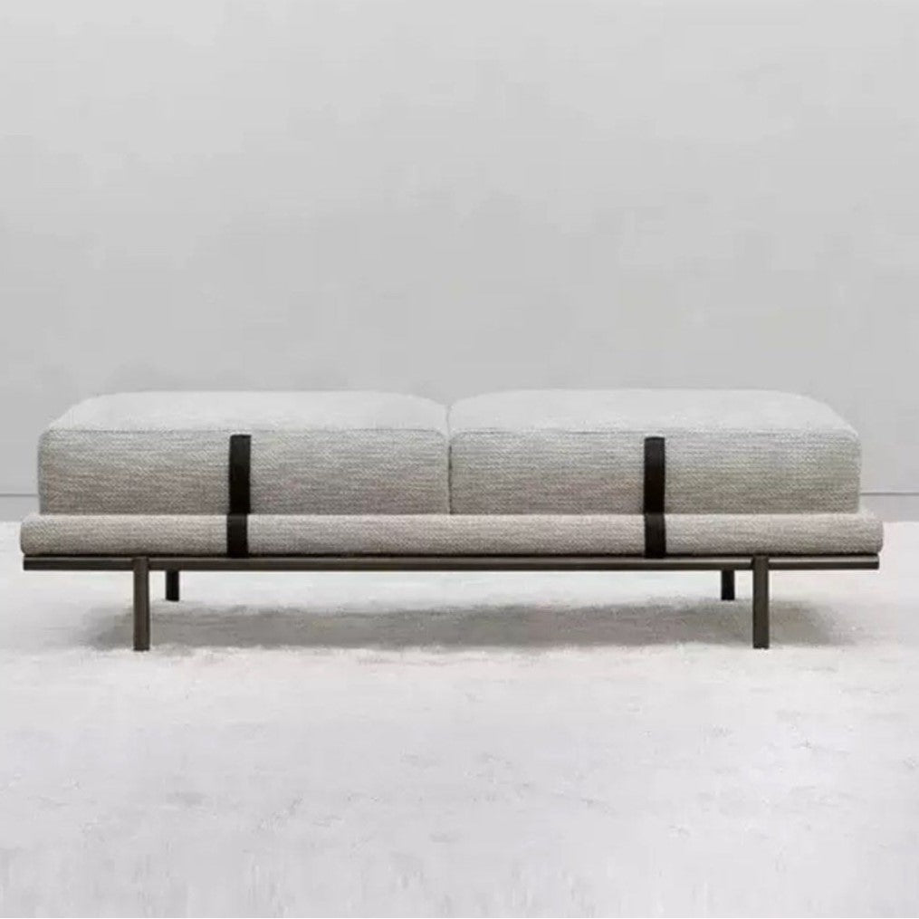 GRACELYN Modern Fabric Bench - Radical Homes Singapore