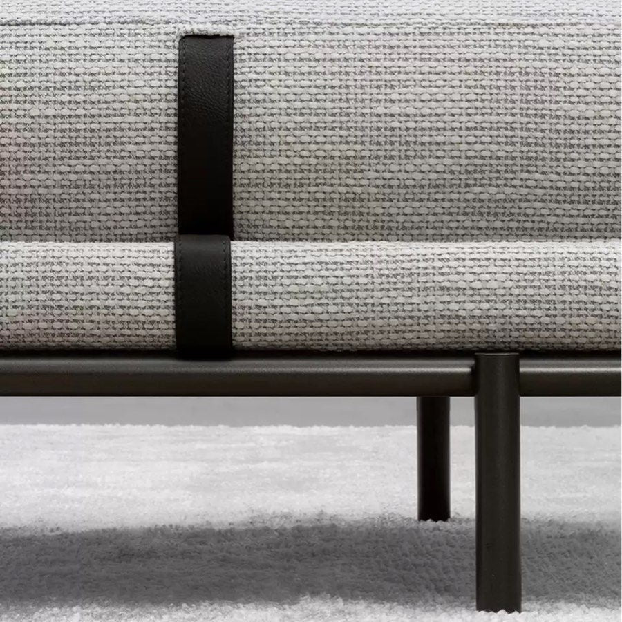 GRACELYN Modern Fabric Bench - Radical Homes Singapore