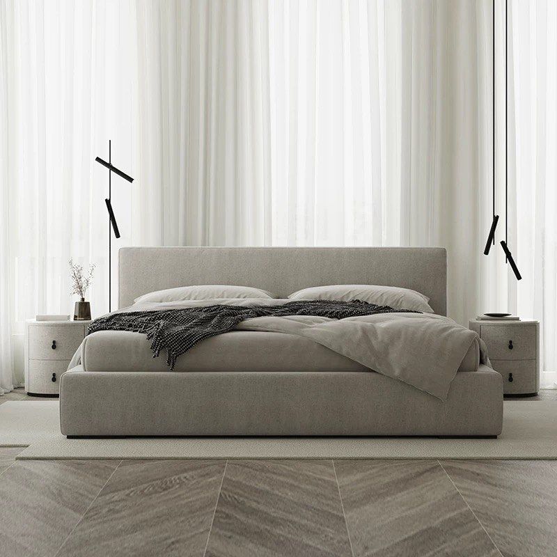 SCALDA Modern Fabric Bedframe - Radical Homes Singapore