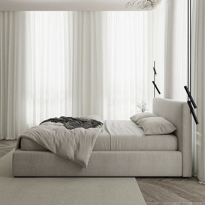 SCALDA Modern Fabric Bedframe - Radical Homes Singapore