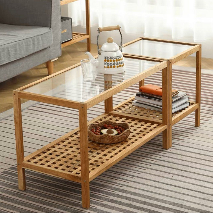 FLYNN Japandi Coffee Table - Radical Homes Singapore