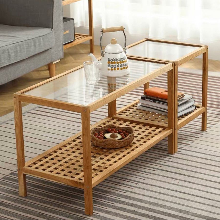 FLYNN Japandi Coffee Table - Radical Homes Singapore