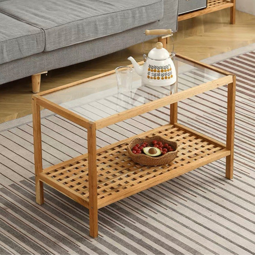 FLYNN Japandi Coffee Table - Radical Homes Singapore