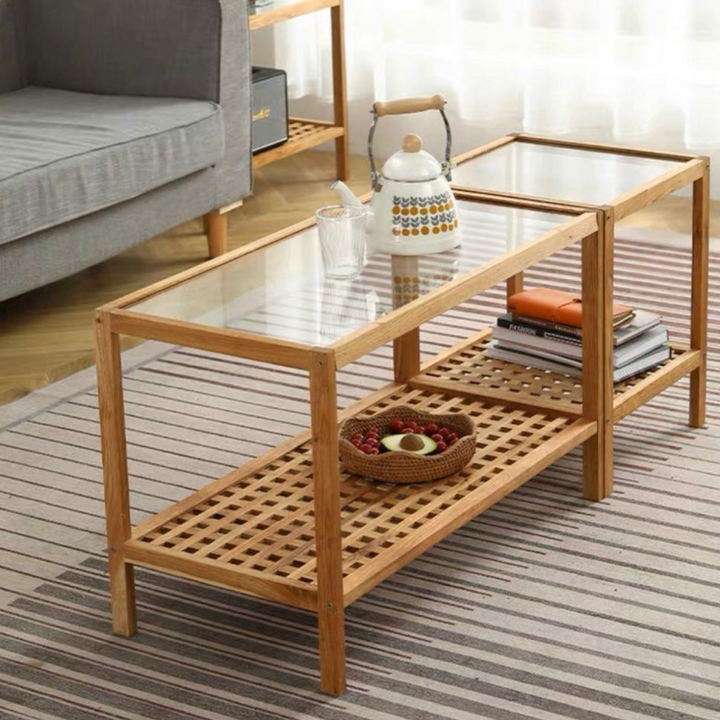 FLYNN Japandi Coffee Table - Radical Homes Singapore