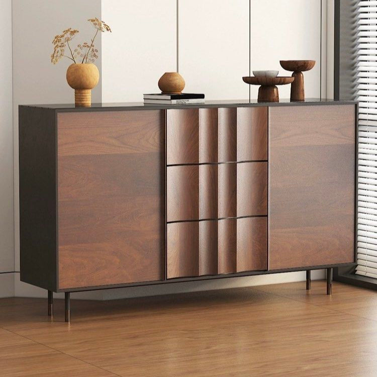 DIVOND Modern Walnut Sideboard - Radical Homes Singapore