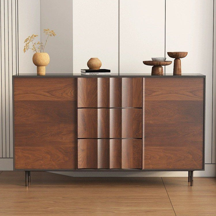 DIVOND Modern Walnut Sideboard - Radical Homes Singapore