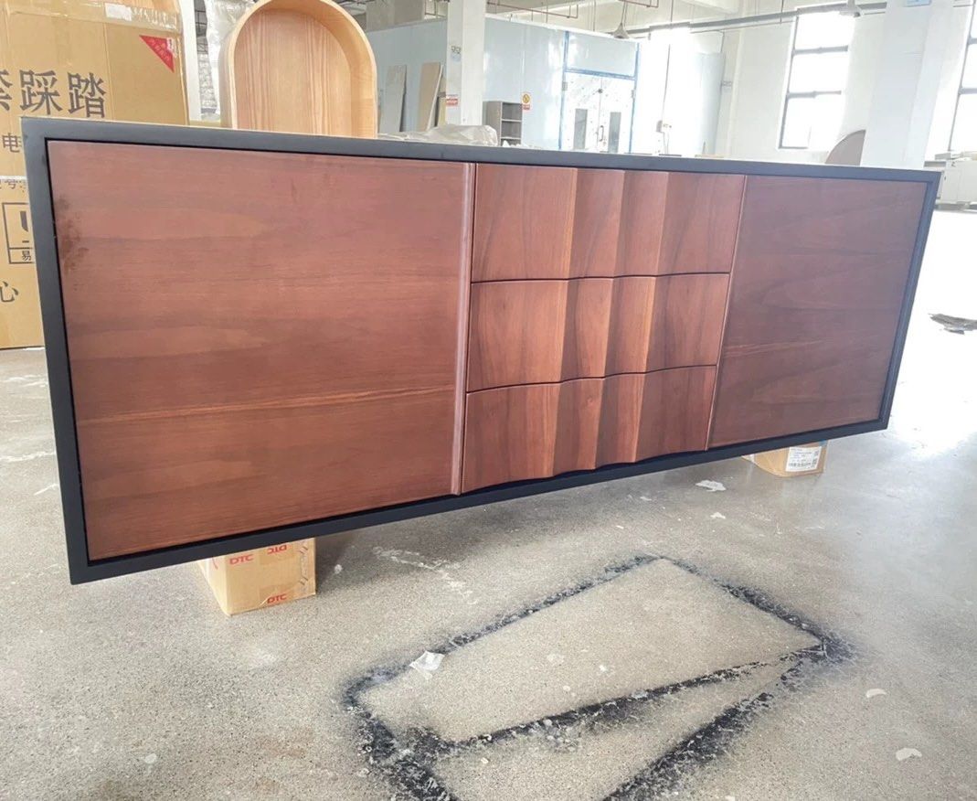 DIVOND Modern Walnut Sideboard - Radical Homes Singapore