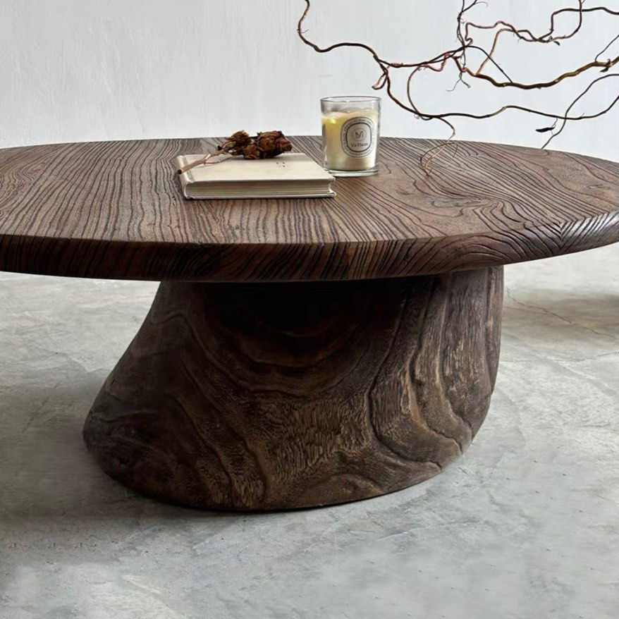 TRISTAN Rustic Solid Wood Coffee Table - Radical Homes Singapore
