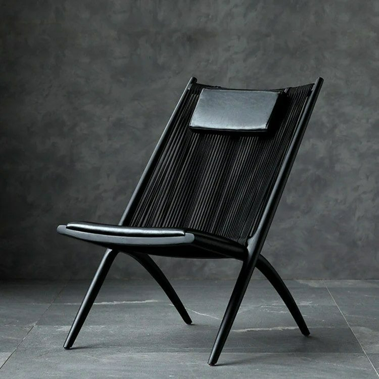 NERYS Solid Wood Lounge Chair - Radical Homes Singapore