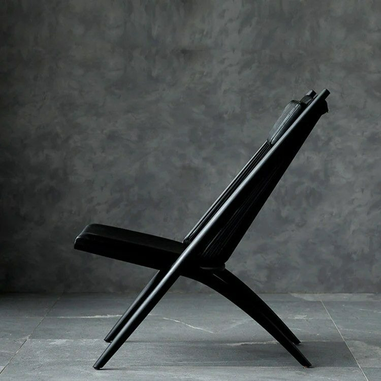 NERYS Solid Wood Lounge Chair - Radical Homes Singapore