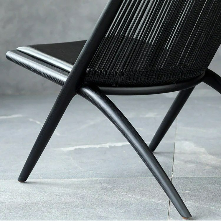 AVENRIC Solid Wood Lounge Chair - Cassa Haus Singapore