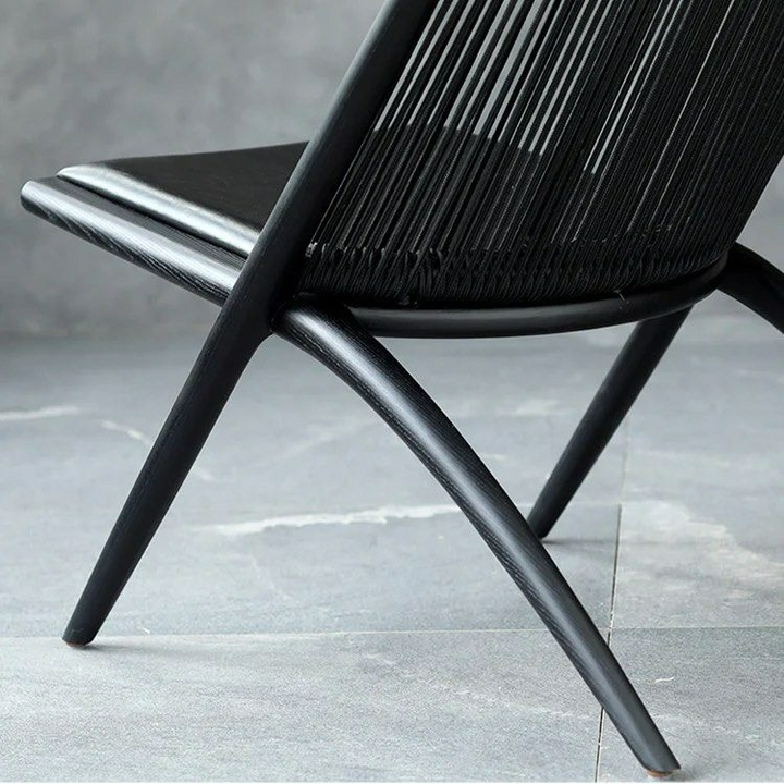 AVENRIC Solid Wood Lounge Chair - Cassa Haus Singapore