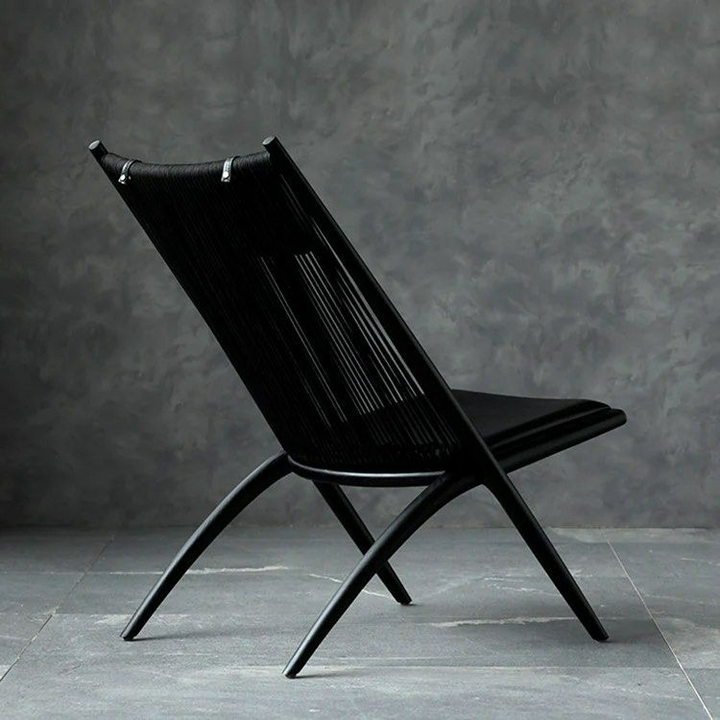 AVENRIC Solid Wood Lounge Chair - Cassa Haus Singapore