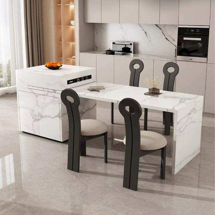 JARGAL Modern Island Dining Table - Radical Homes Singapore
