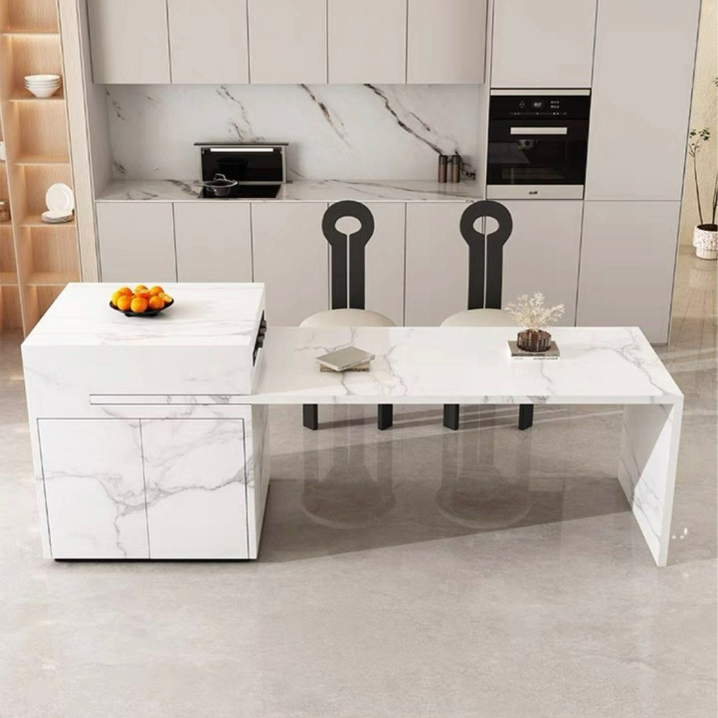 JARGAL Modern Island Dining Table - Radical Homes Singapore