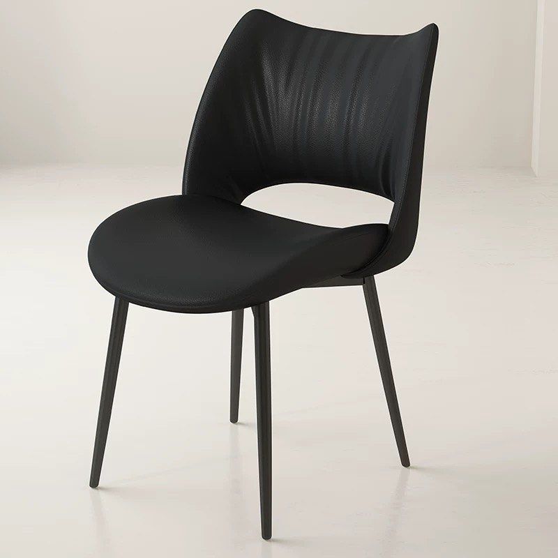 QUINZEL Modern Leather Dining Chair - Radical Homes Singapore