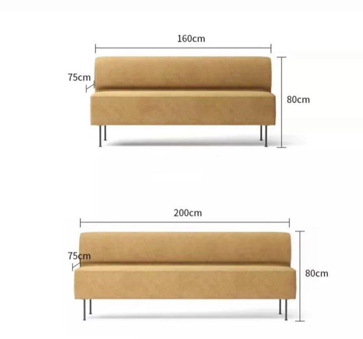 ZELVIA Modern Fabric Bench - Cassa Haus Singapore