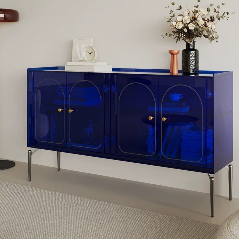 HASTO Modern Acrylic Sideboard - Radical Homes Singapore