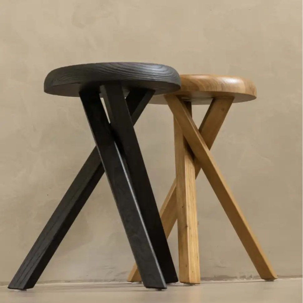 DIMAGGIO Rustic Solid Wood Side Table - Radical Homes Singapore