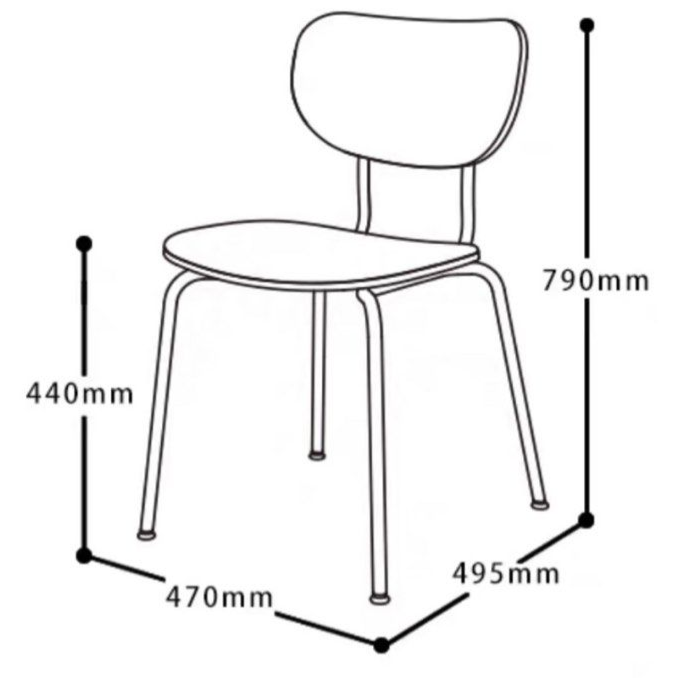 JEXAVIEL Modern Velvet Dining Chair - Cassa Haus Singapore
