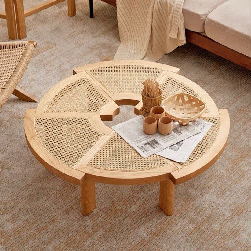 HAL Ratten Coffee Table - Radical Homes Singapore