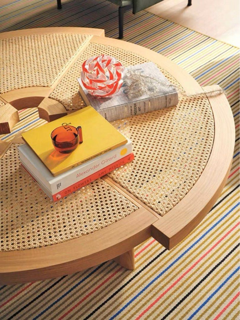 HAL Ratten Coffee Table - Radical Homes Singapore