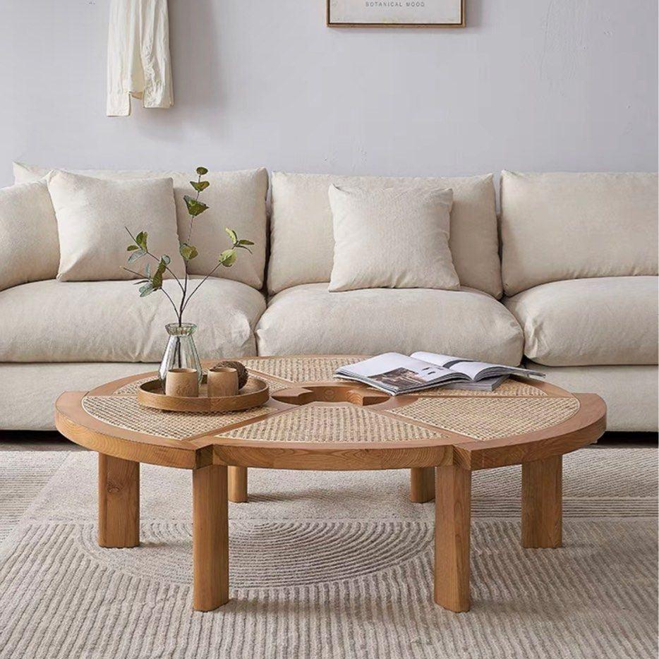 HAL Ratten Coffee Table - Radical Homes Singapore