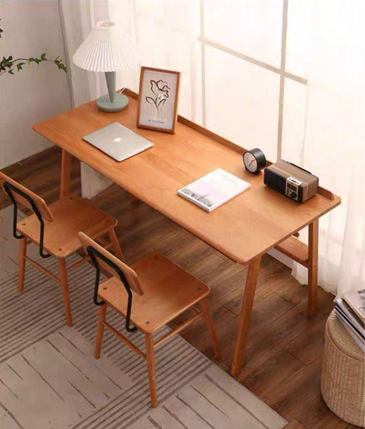 BERTON Solid Wood Desk - Radical Homes Singapore
