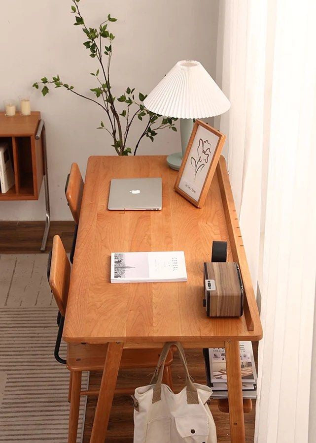 BERTON Solid Wood Desk - Radical Homes Singapore