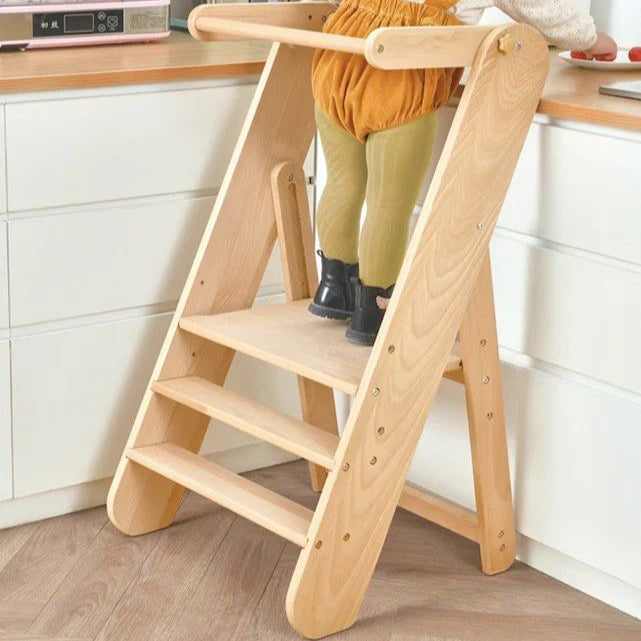 SERA Modern Solid Wood Learning Ladder - Radical Homes Singapore