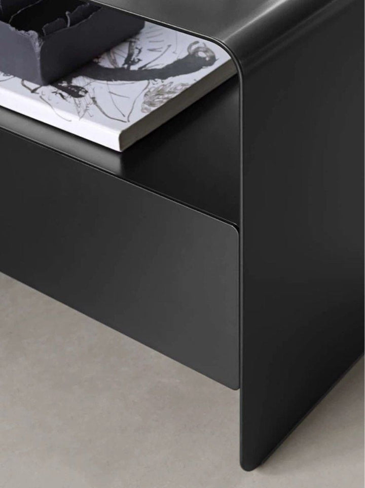 REGINA Modern Metal Bedside Table - Radical Homes Singapore