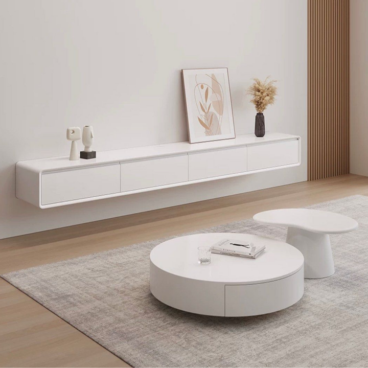 HESTAVEN Modern Floating TV Console - Cassa Haus Singapore