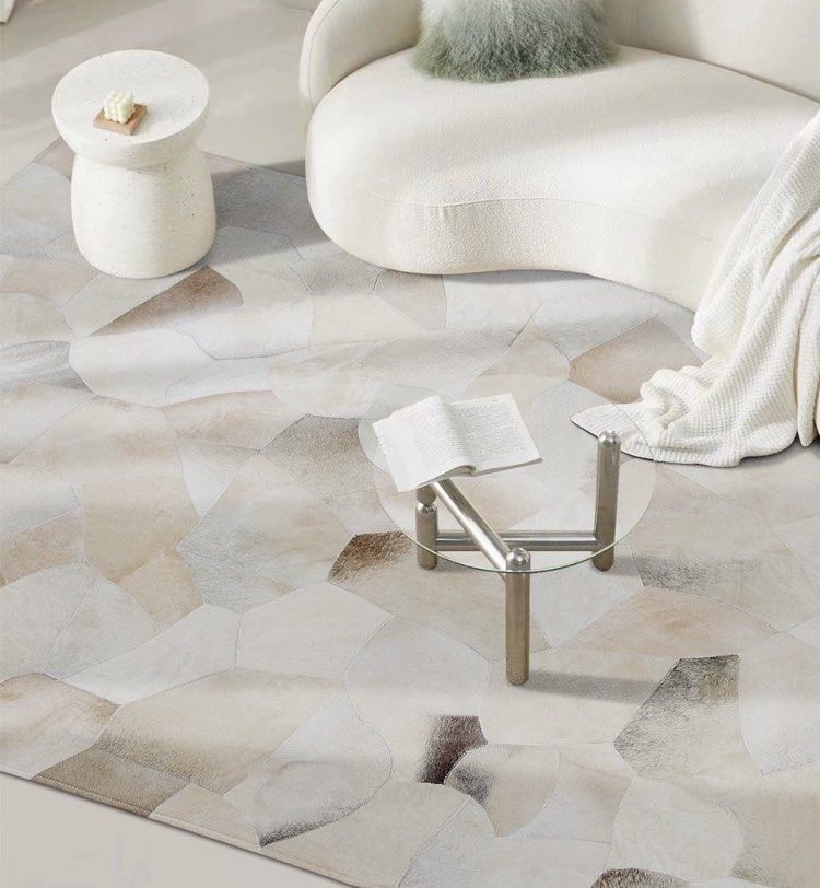 HURIN Modern Cowhide Rug - Radical Homes Singapore
