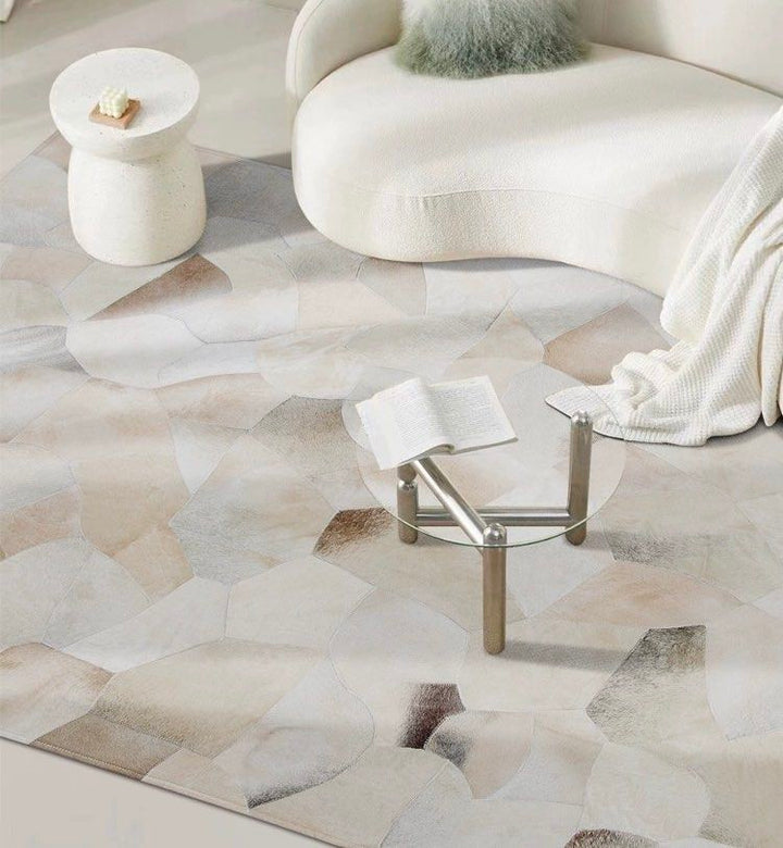 HURIN Modern Cowhide Rug - Radical Homes Singapore