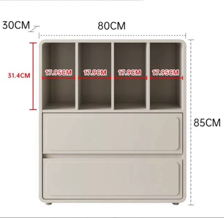 ISAC Modern Display Shelf - Radical Homes Singapore