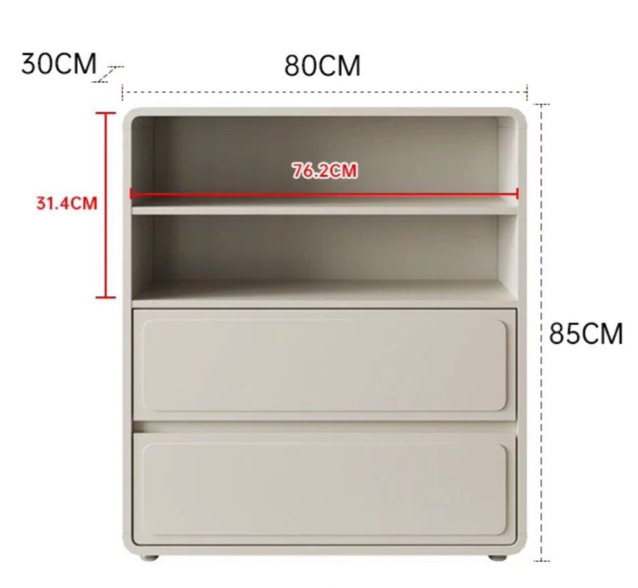 ISAC Modern Display Shelf - Radical Homes Singapore